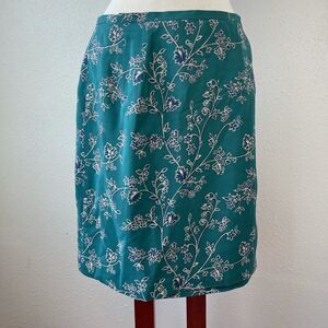 Charter Club Petite Silk Skirt Size 14P EUC